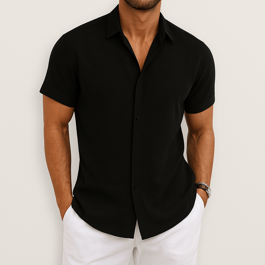 Men's Breathable Short-Sleeved T-Shirt for Casual Style