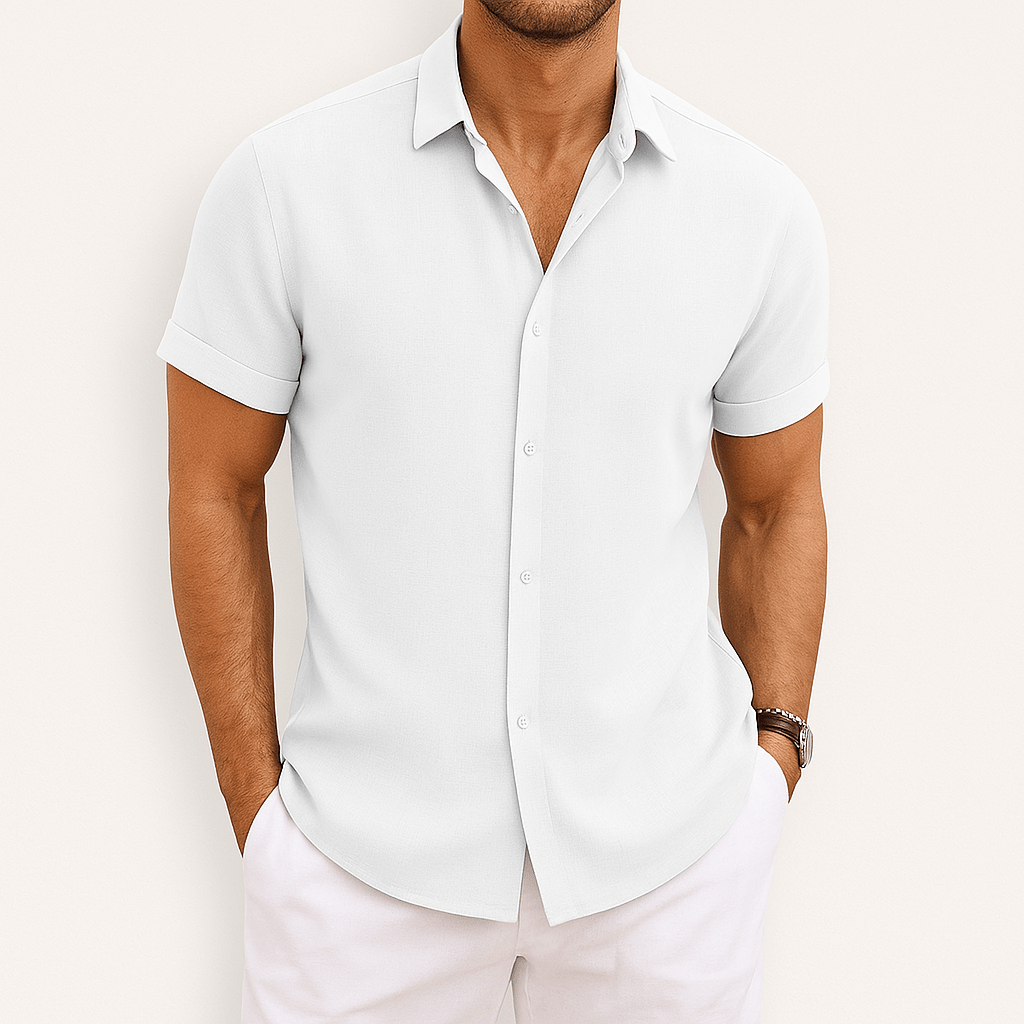 Men's Breathable Short-Sleeved T-Shirt for Casual Style