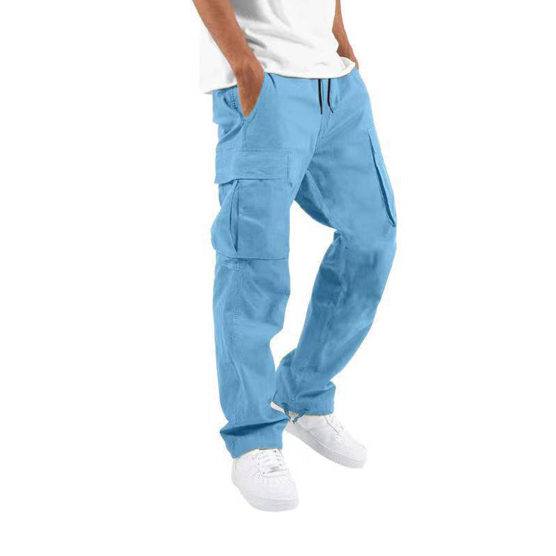 Men's Cargo Pants - Casual Fit Trousers with Functional Pockets