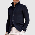 Men's Elegant Knit Jacket for Casual and Formal Wear