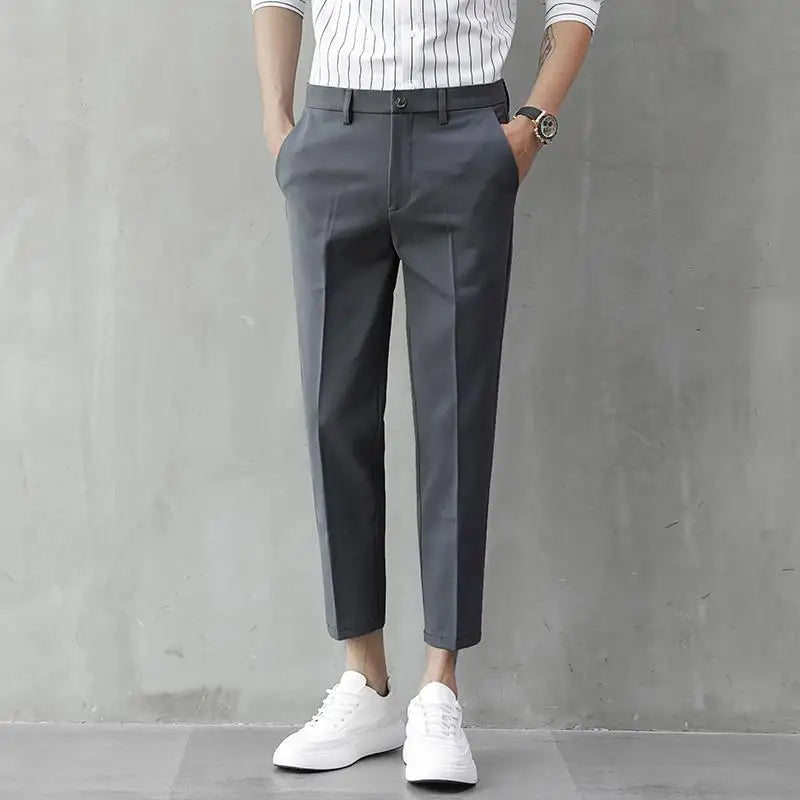 Men's Elegant Trousers with Timeless Design