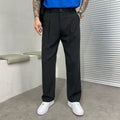 Men's Elegant Wide-Leg Trousers for Modern Style