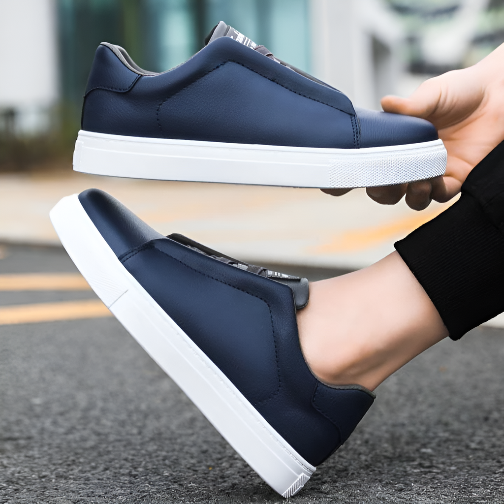 Men's Leather Sneakers for Comfort and Style