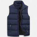 Men's Lightweight Padded Vest for Layering and Daily Use