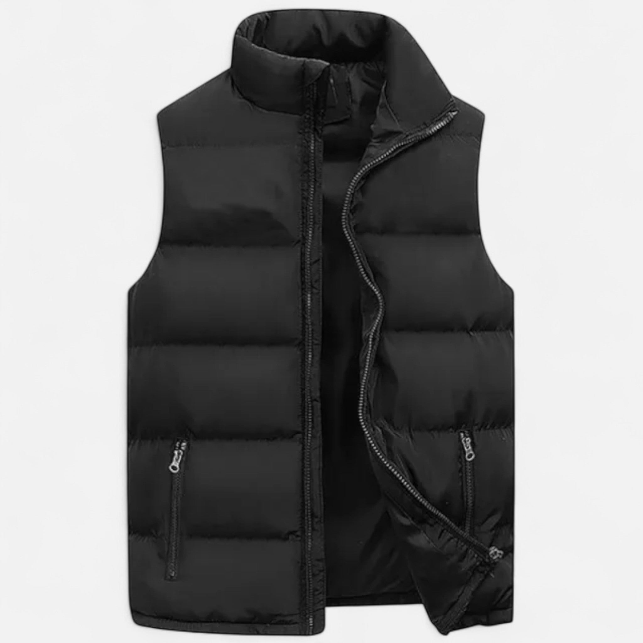 Men's Lightweight Padded Vest for Layering and Daily Use