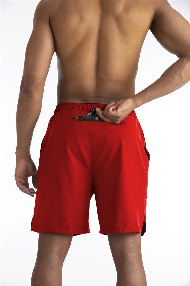 Men's Running Shorts with Phone Pocket for Gym and Workouts