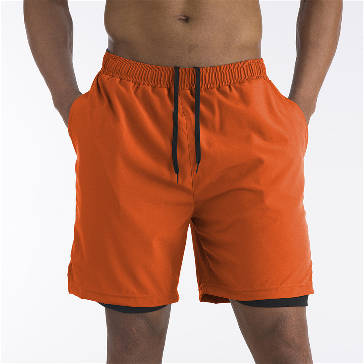 Men's Running Shorts with Phone Pocket for Gym and Workouts