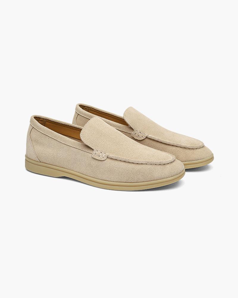 Men's Suede Loafers - Classic Comfort for Everyday Wear