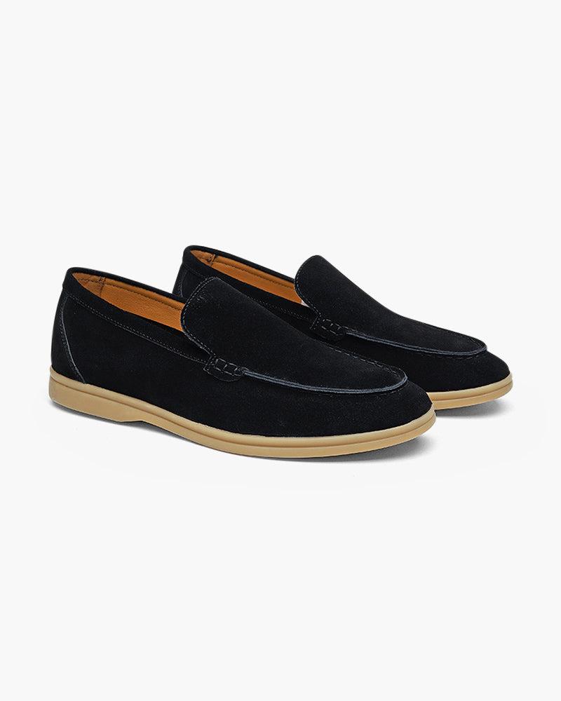 Men's Suede Loafers - Classic Comfort for Everyday Wear