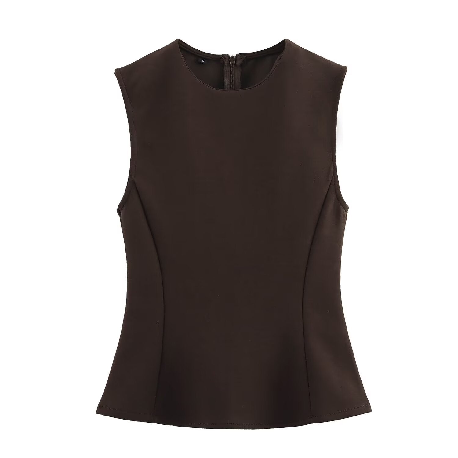 Women's Elegant Peplum Top with Structured Fit