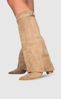 Womens Knee High Elegant Boots