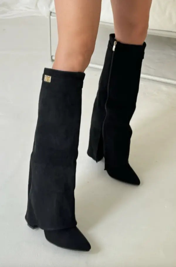 Womens Knee High Elegant Boots