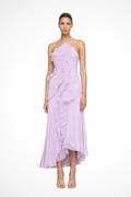 Women's Ruffle Maxi Dress for Formal Events