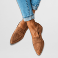 Women's Soft Suede Penny Loafers for Comfort and Style