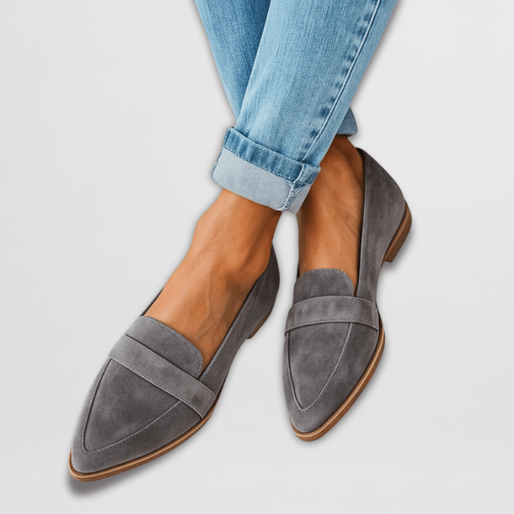 Women's Soft Suede Penny Loafers for Comfort and Style