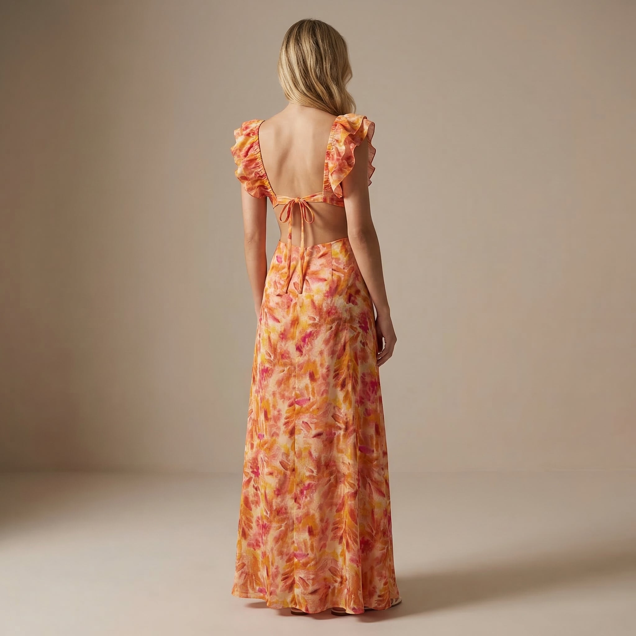 Women's Floral Maxi Dress